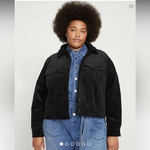 Universal Standard Parker Teddy-Lined Corduroy Jacket